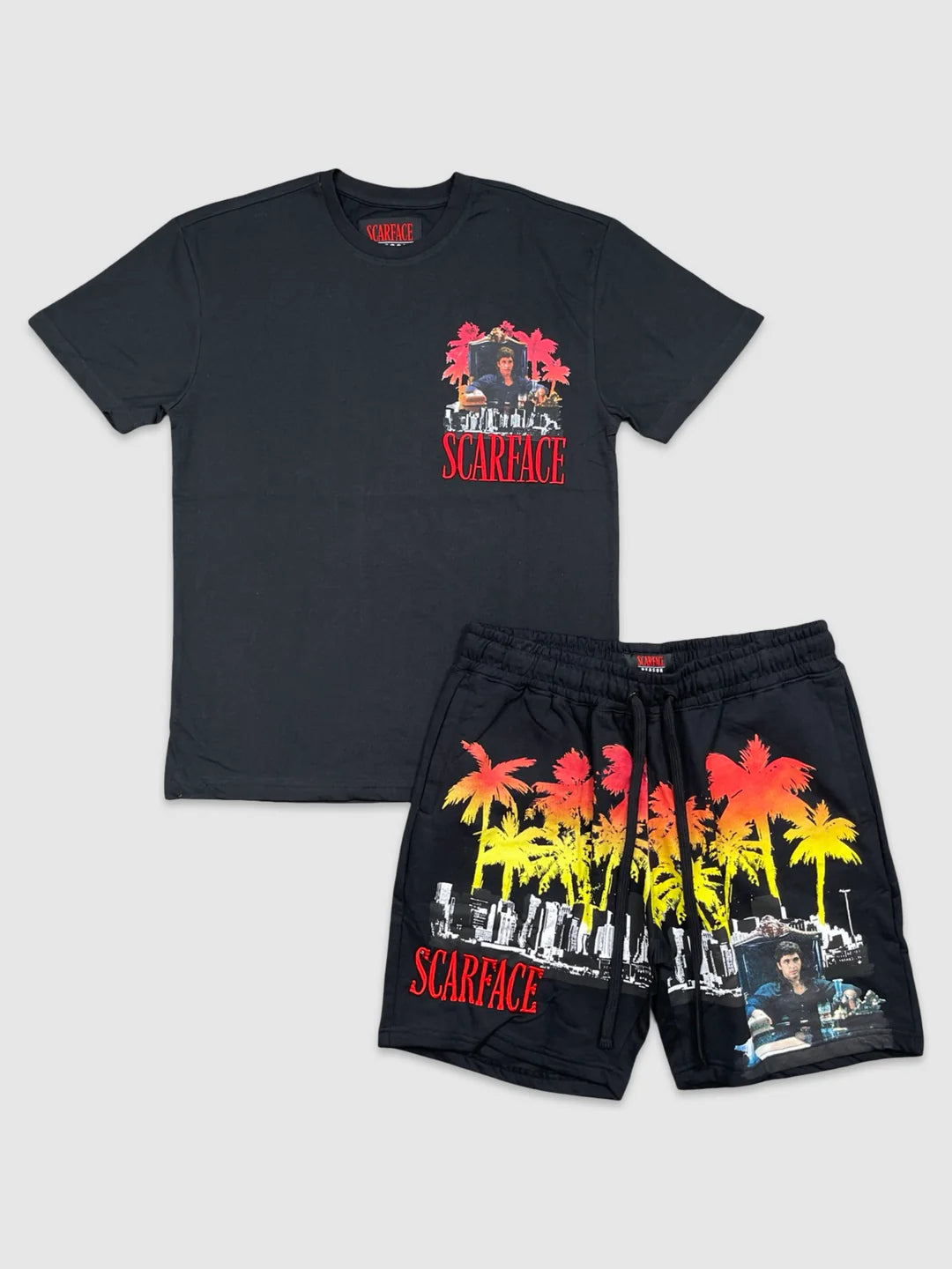 Scarface Graphic Shorts Set