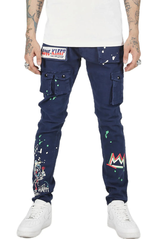Graffiti Cargo Pants