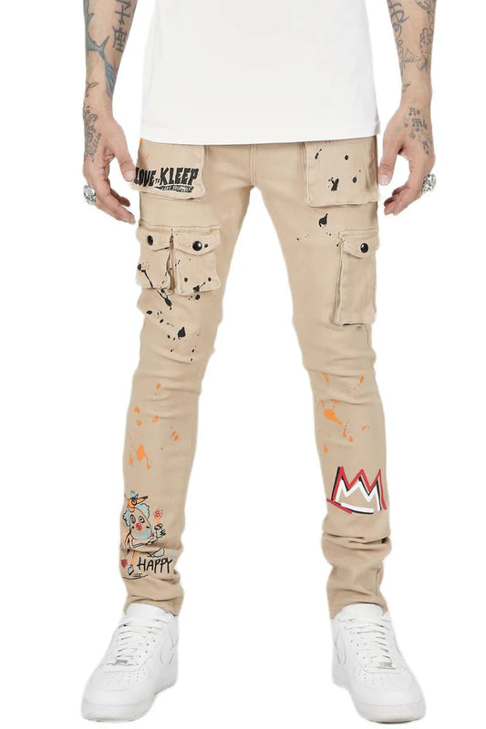 Graffiti Cargo Pants