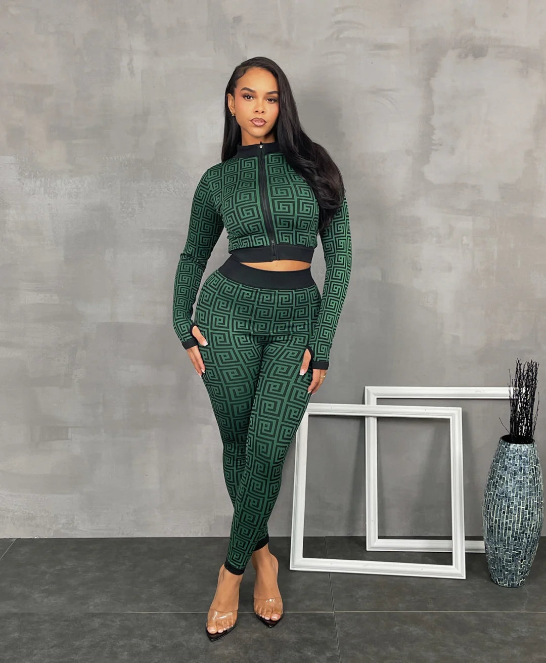 Grecian Lady Leggings Set