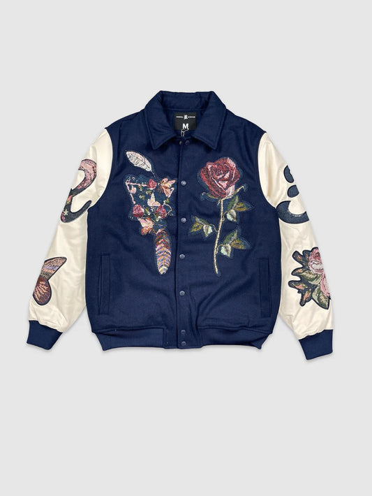 Rockstar Tapestry Varsity Jacket