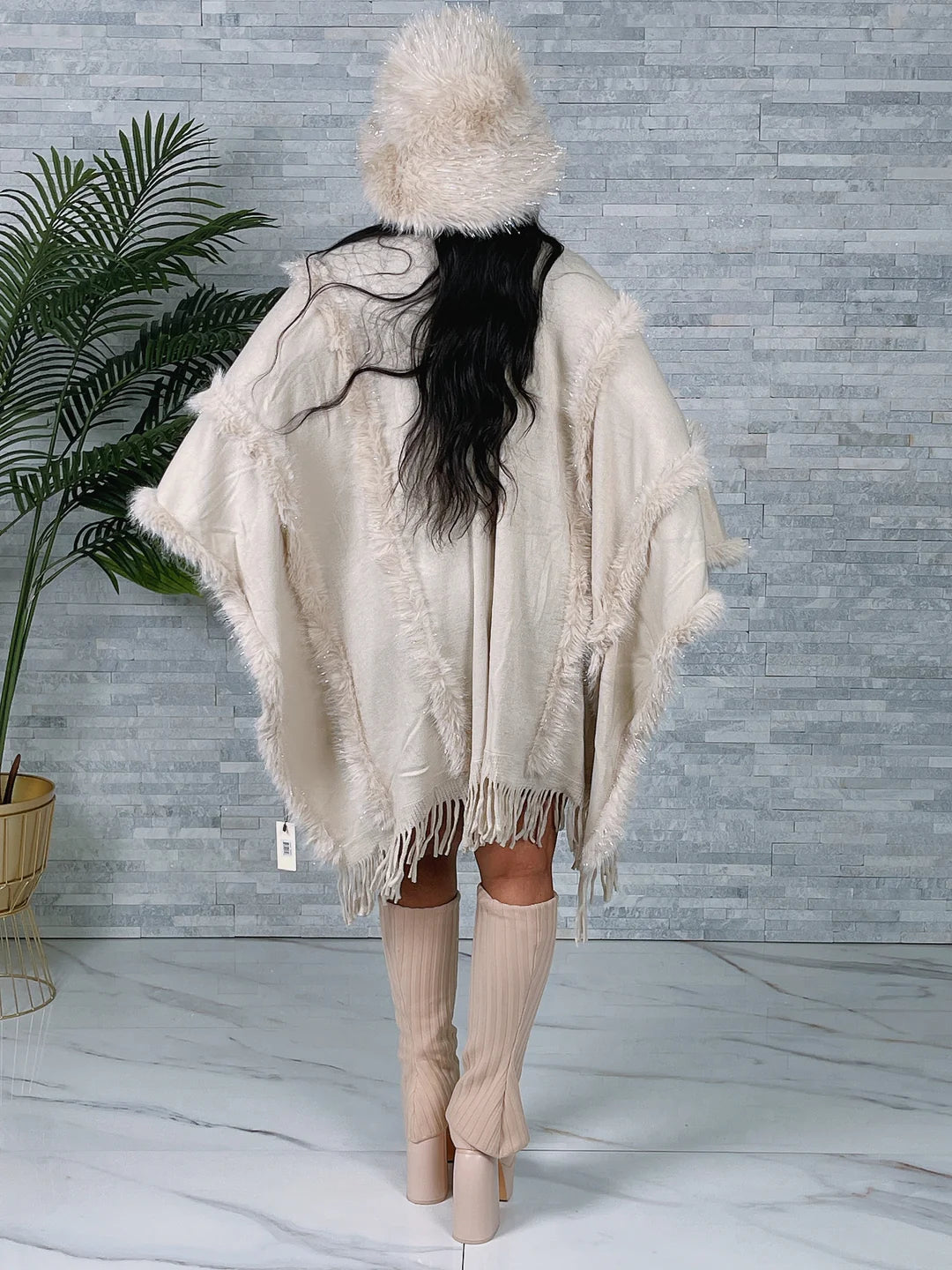 Miss Fabulous Faux Fur Shawl