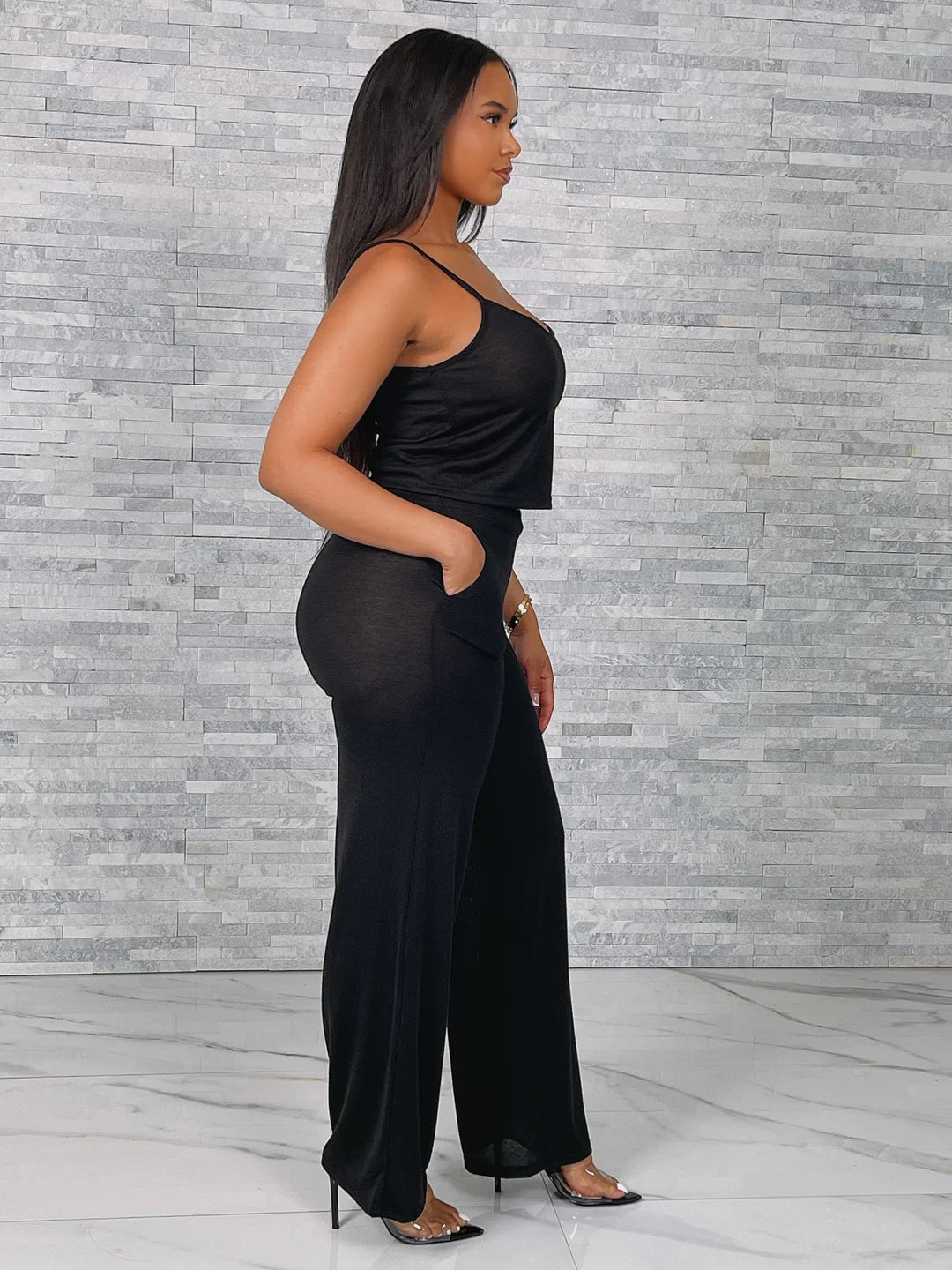 Unimpressed Cami Pants Set