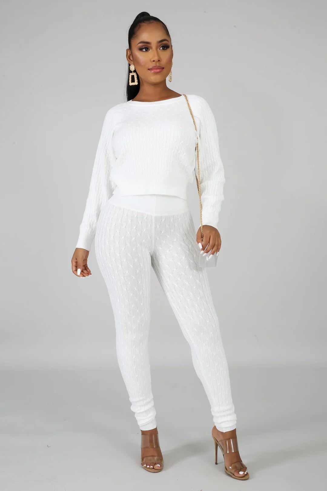 All Together Knit Leggings Set