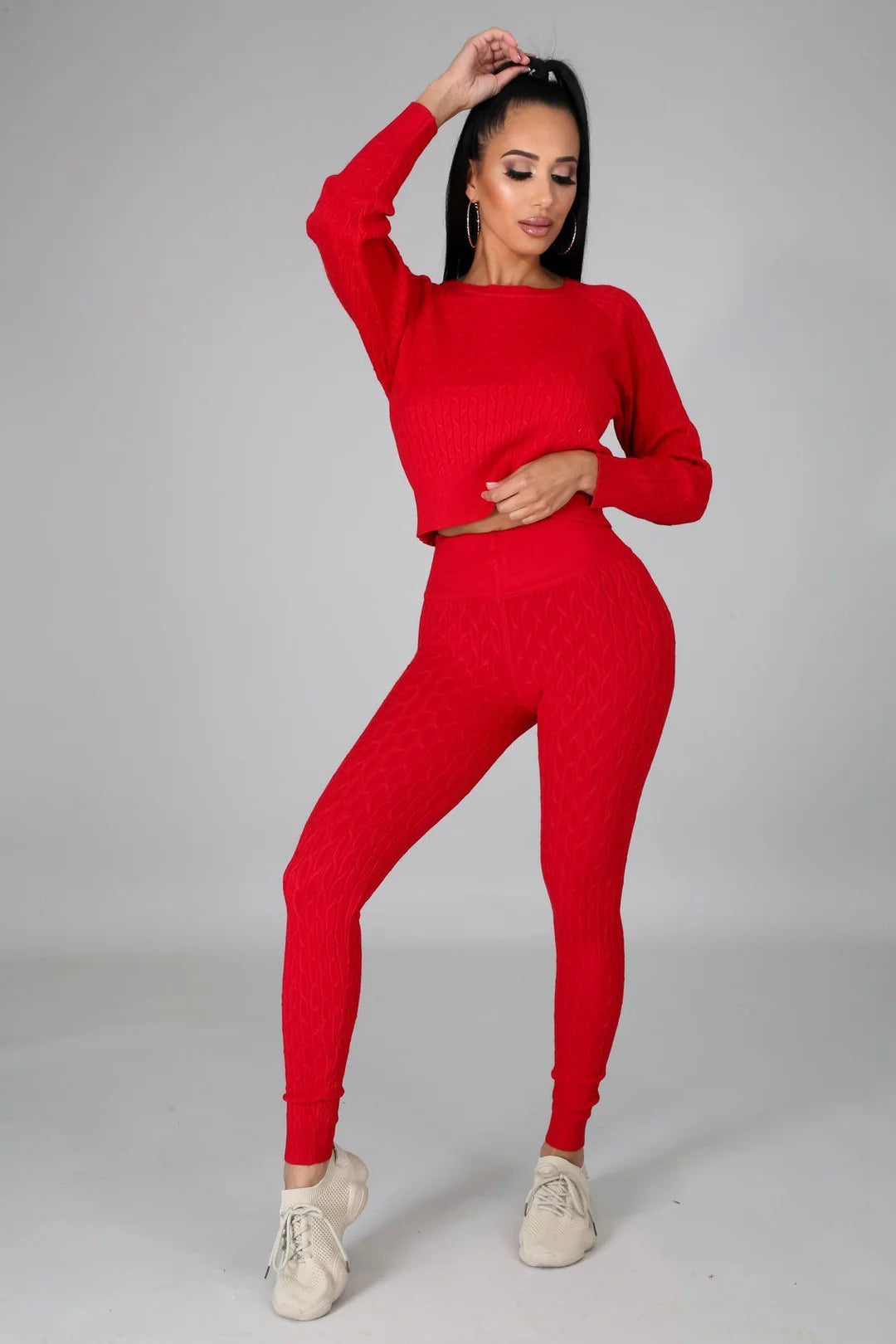 All Together Knit Leggings Set