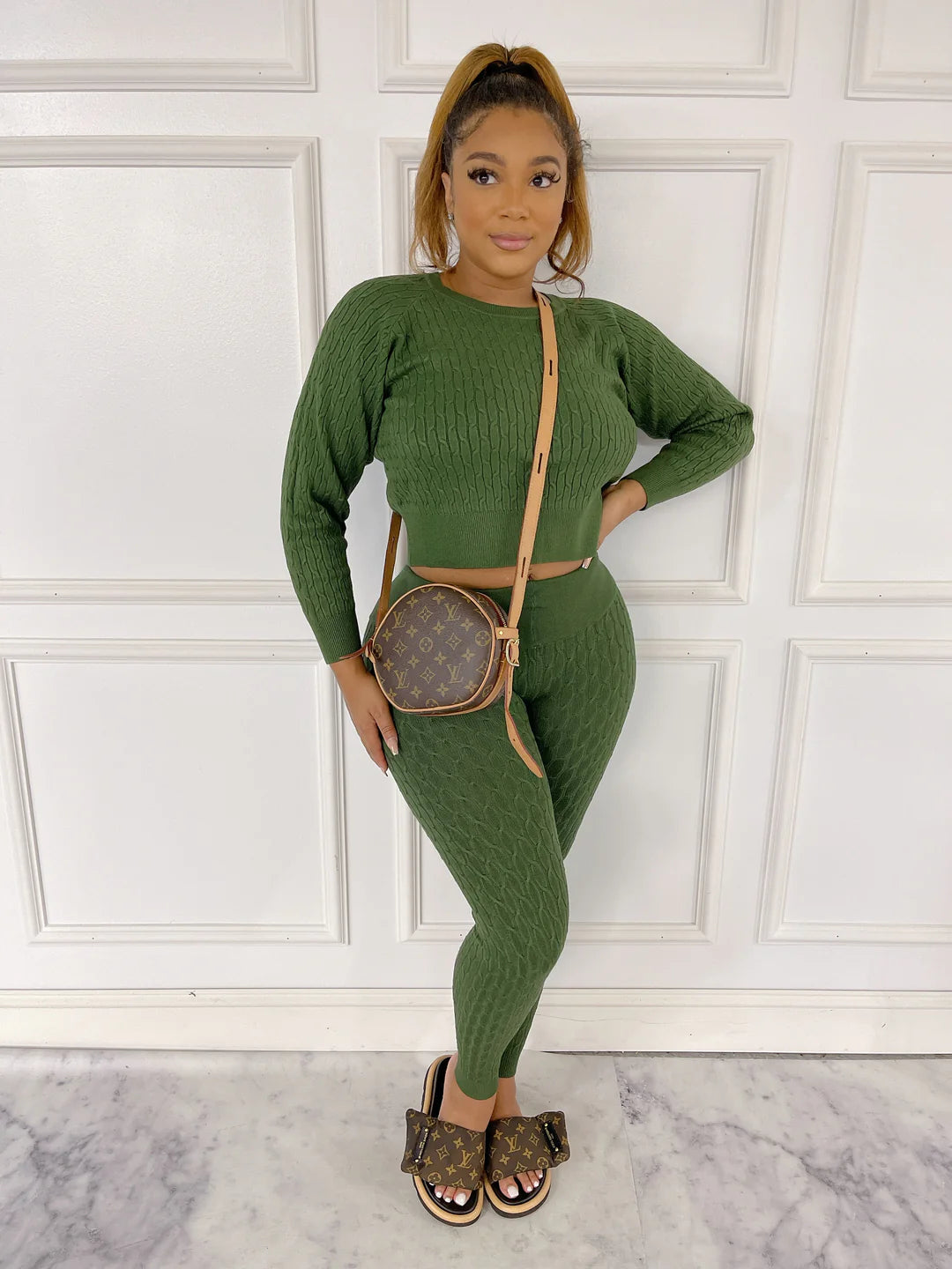 All Together Knit Leggings Set