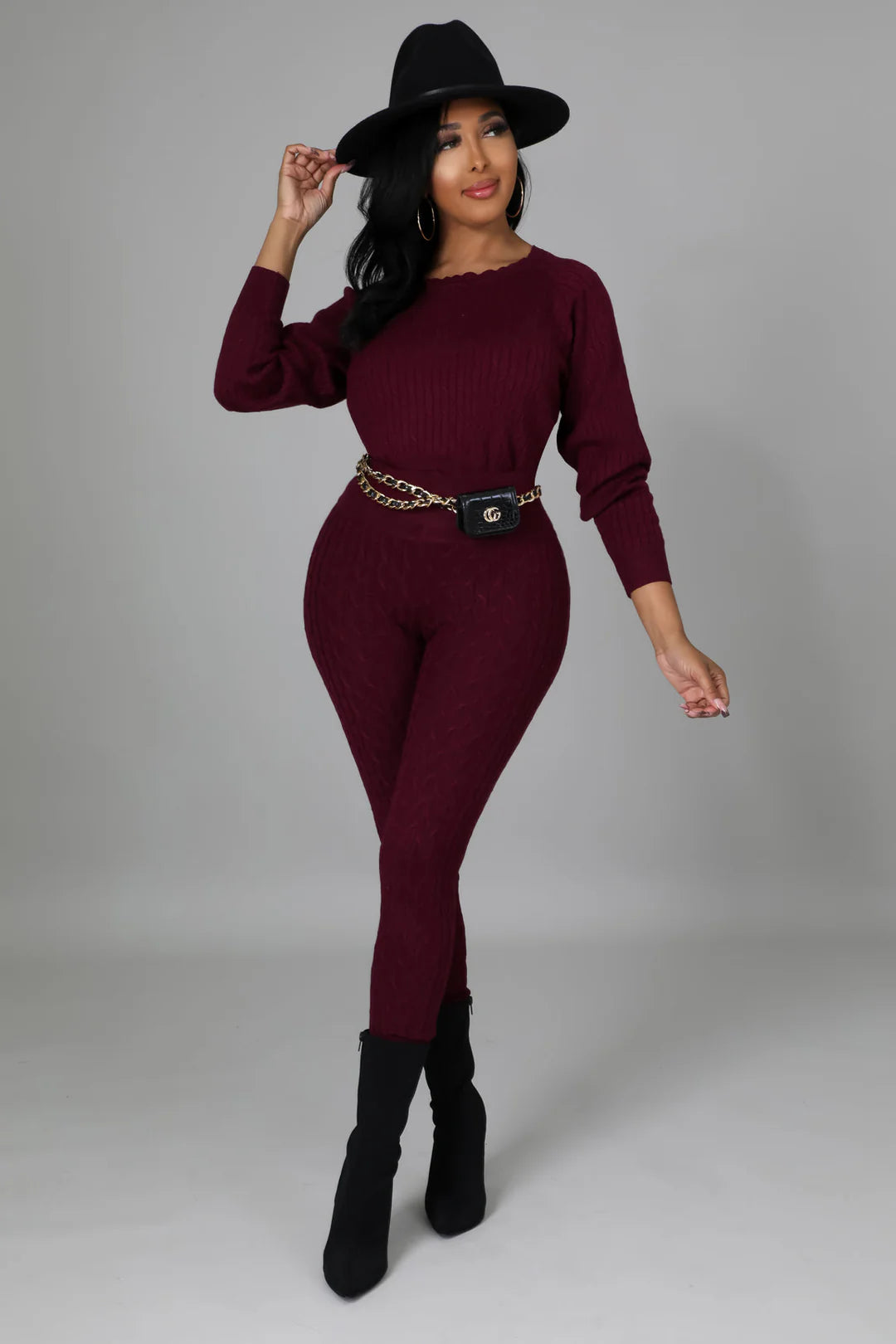 All Together Knit Leggings Set