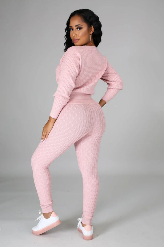 All Together Knit Leggings Set