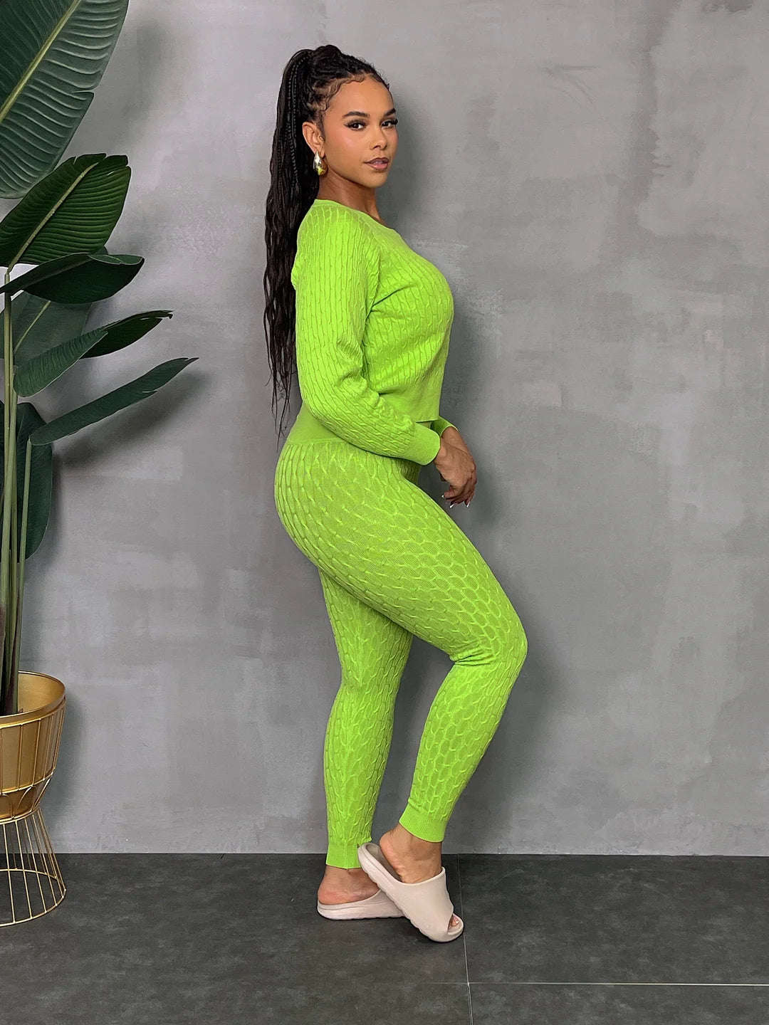 All Together Knit Leggings Set