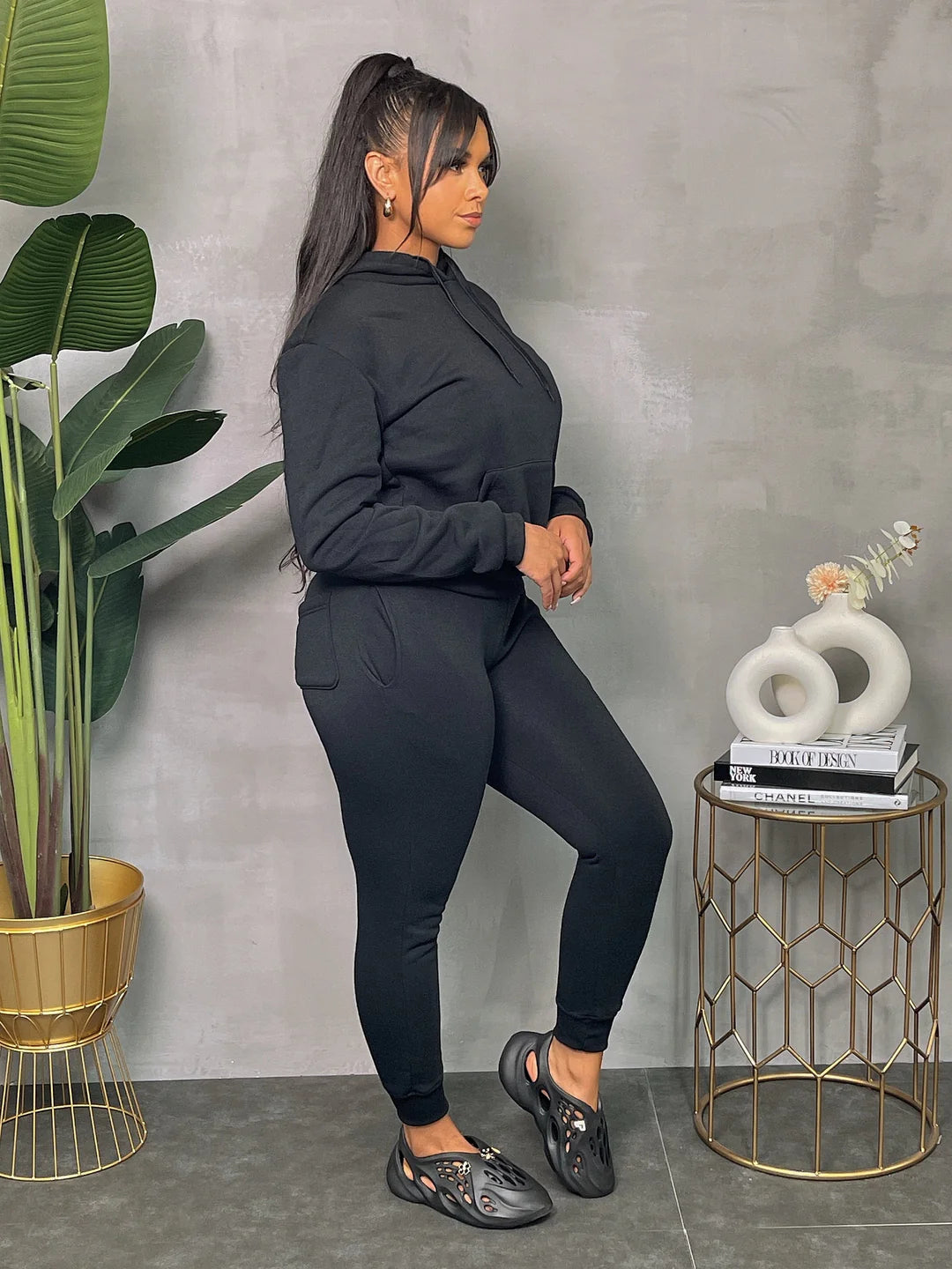 I Don’t Care Pullover Set