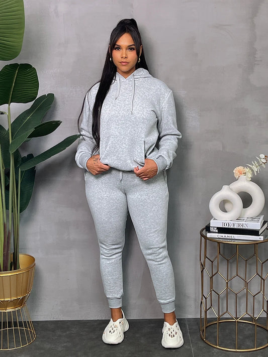 I Don’t Care Pullover Set