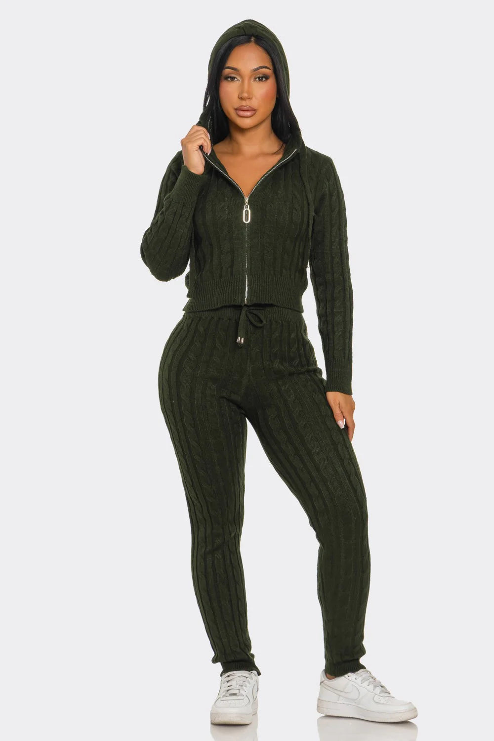 Vanessa Knit Hoodie & Leggings Set