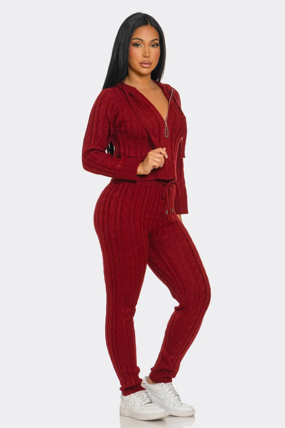 Vanessa Knit Hoodie & Leggings Set