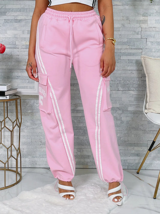 Monroe French Terry Stripe Pants