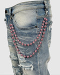 Pink Pocket Chain