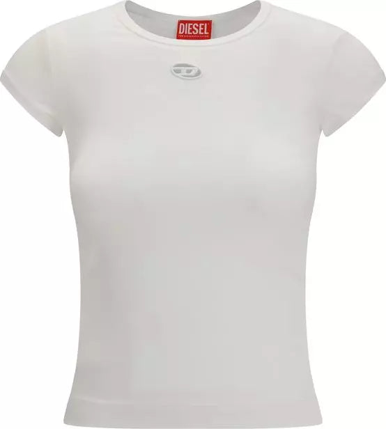 Diesel White Cotton Shirt