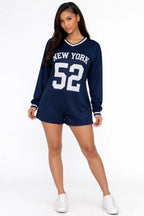 NYC Long Sleeve Romper