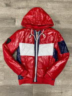 Road Block Colorblock Puffer Jacket