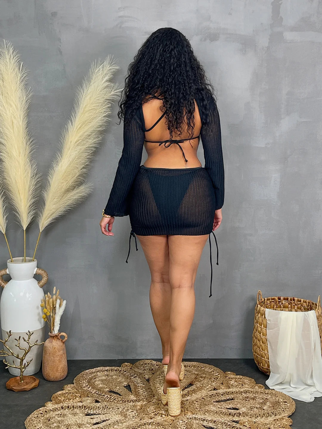 All Covered Up Fishnet Cover-Up