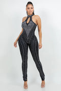 Shining Star Halter Jumpsuit