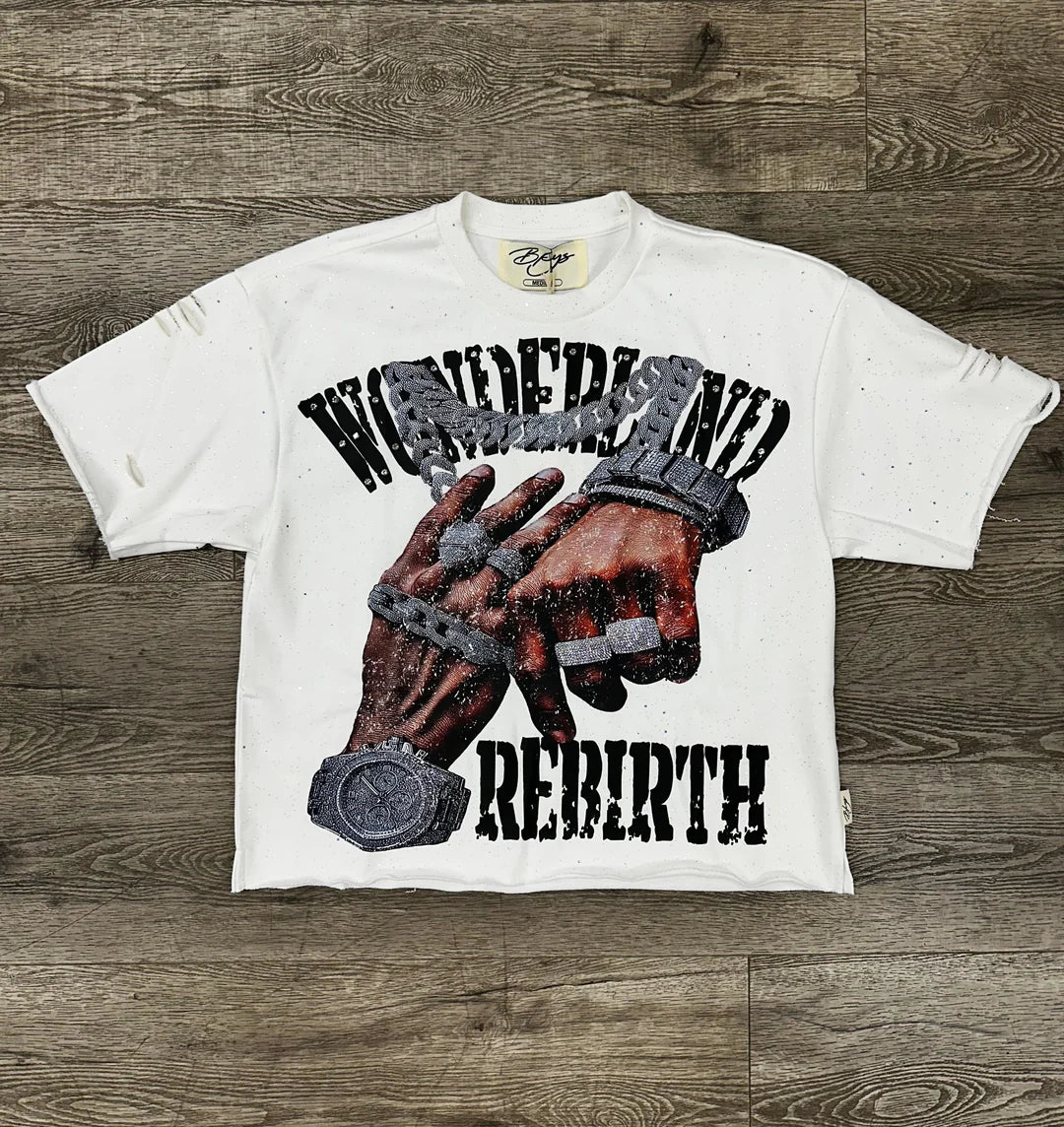 Rebirth Cropped Graphic Tee
