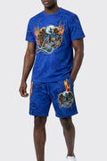 Legacy Printed Shorts Set
