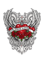 True Love Ruched Printed Tube Set