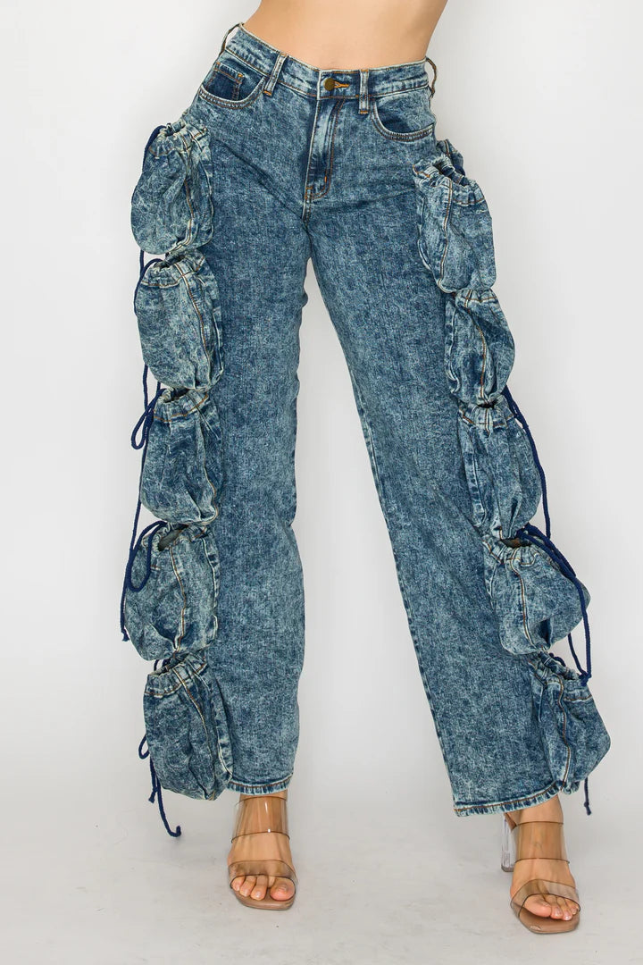 Handful Multi Pouch Jeans