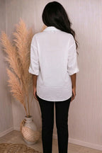 Read All About It Printed Button Up Shirt