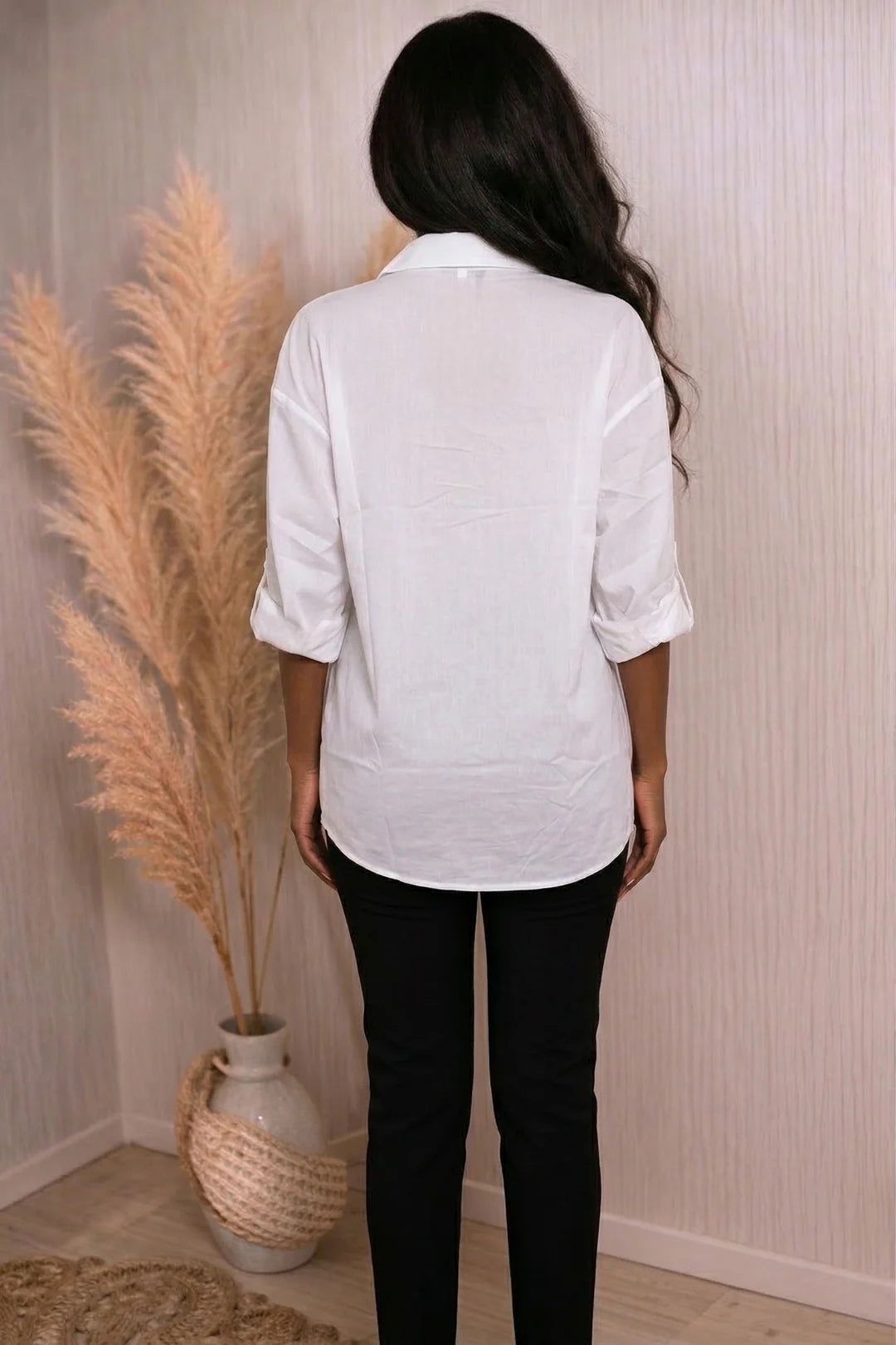 Read All About It Printed Button Up Shirt