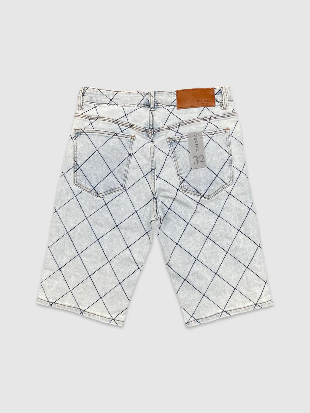 Diamond In the Ruff Denim Shorts