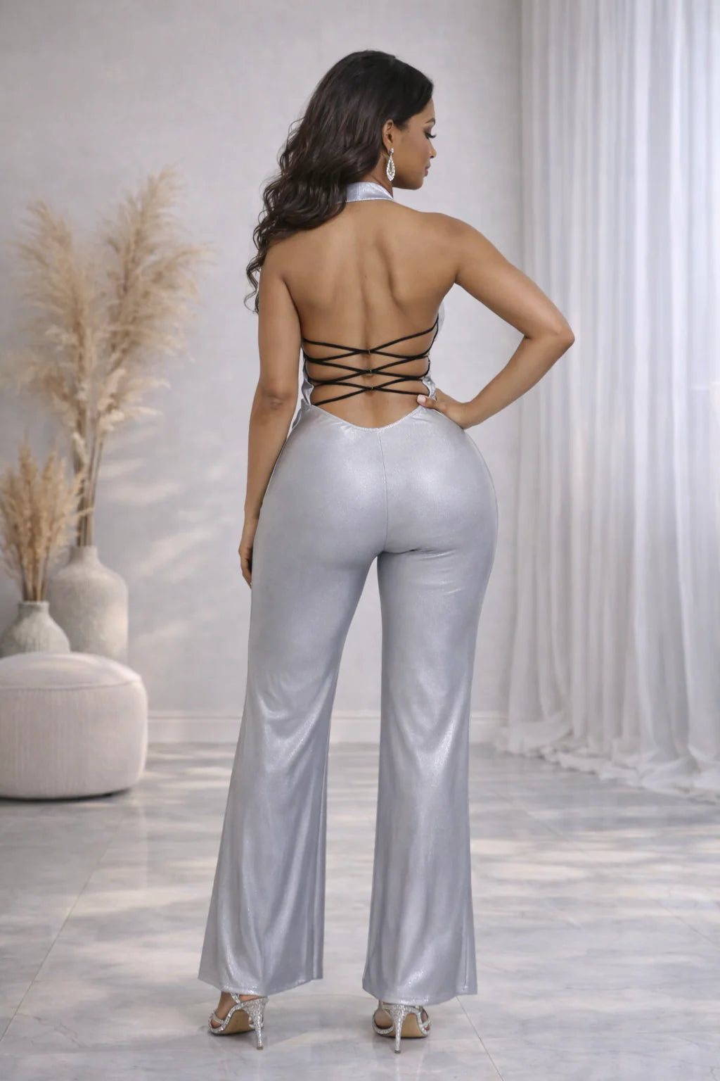 Sex Appeal Cross-back Jumpsuit