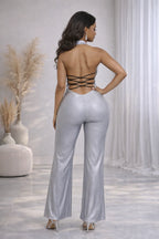 Sex Appeal Cross-back Jumpsuit