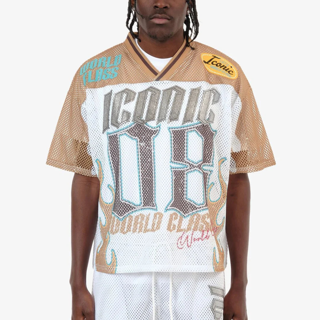 Iconic Mesh Jersey Shorts Set