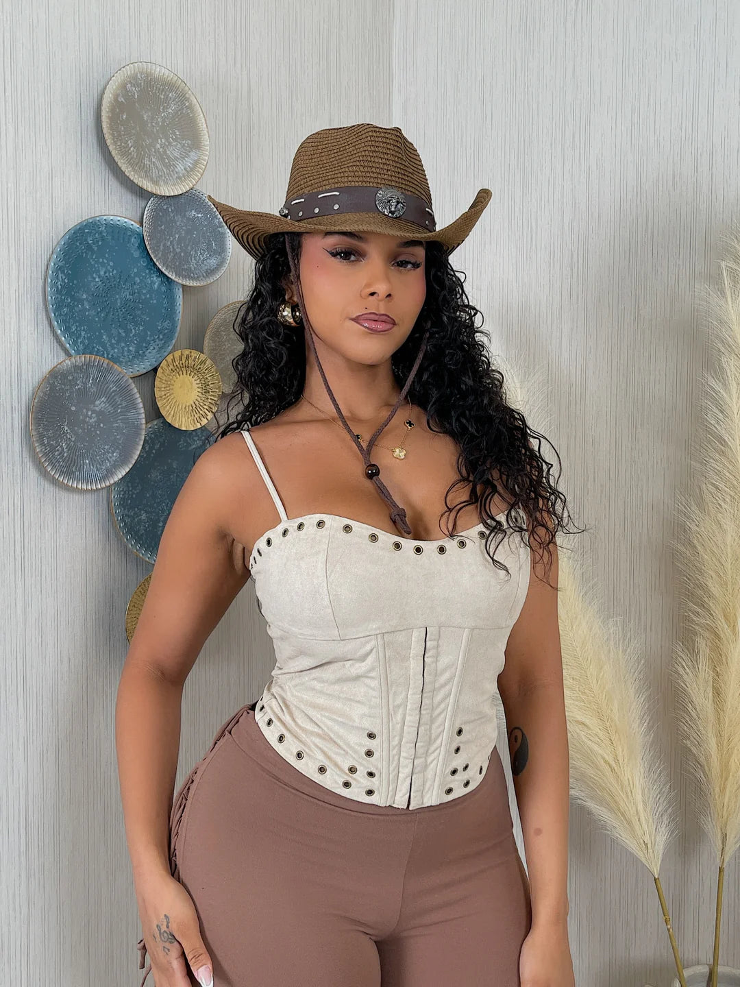 Rodeo Cowboy Trim Hat