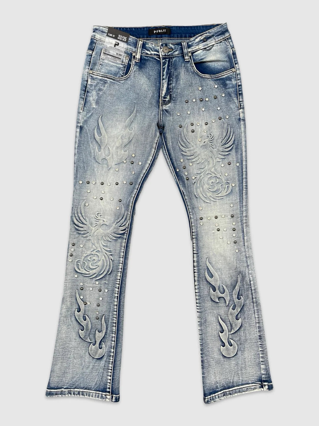 Street Angel Embossed Jeans