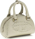 Diesel Black Calf Leather Bos Taurus Handbag