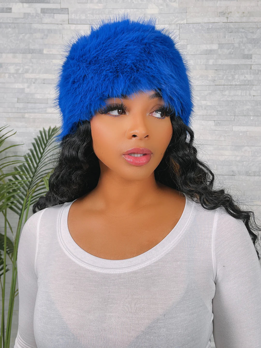 Winter Queen Faux Fur Hat