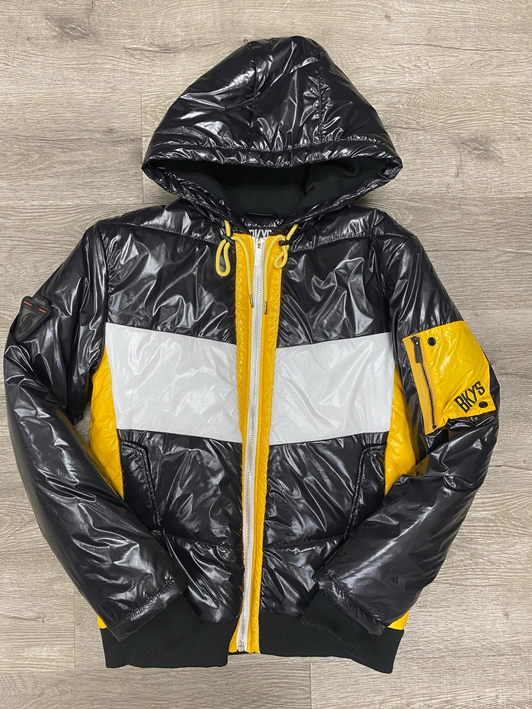 Road Block Colorblock Puffer Jacket
