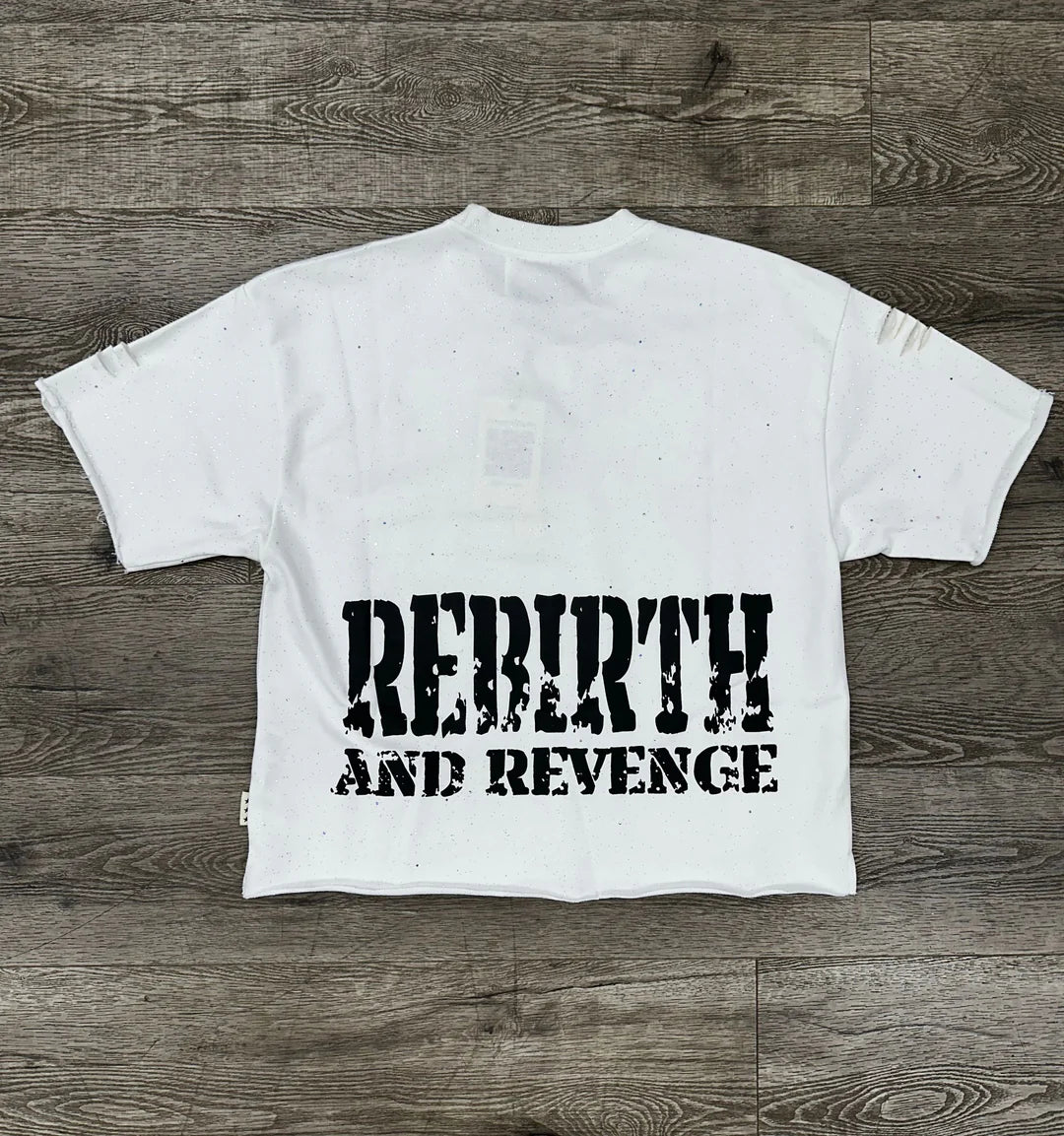 Rebirth Cropped Graphic Tee