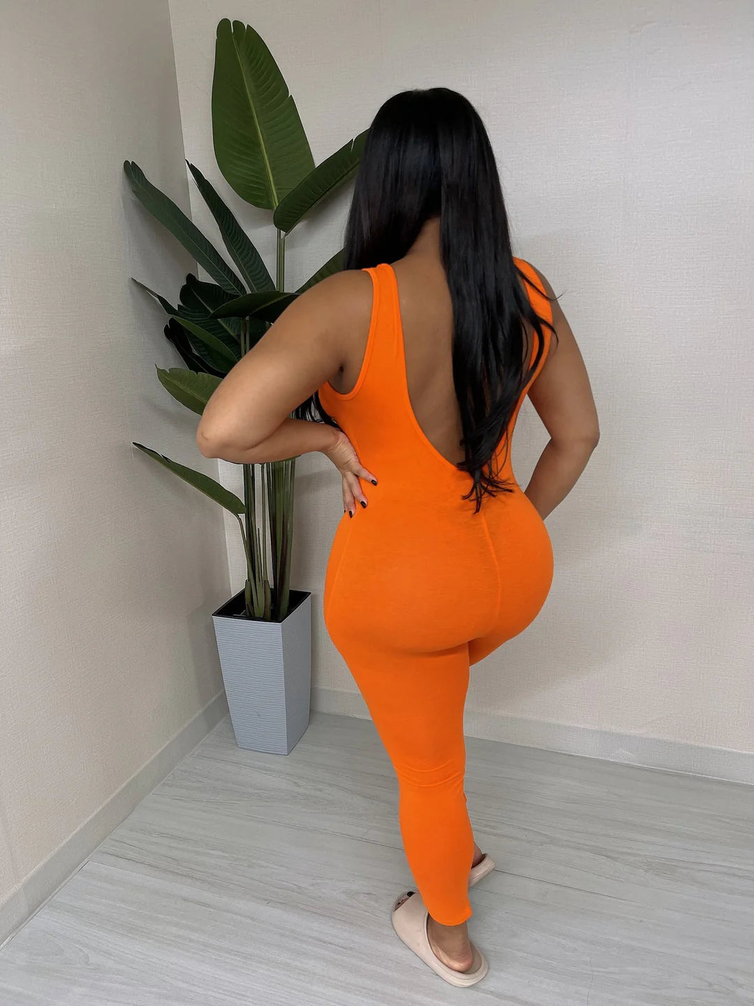 All On Me Low Back Jumpsuit