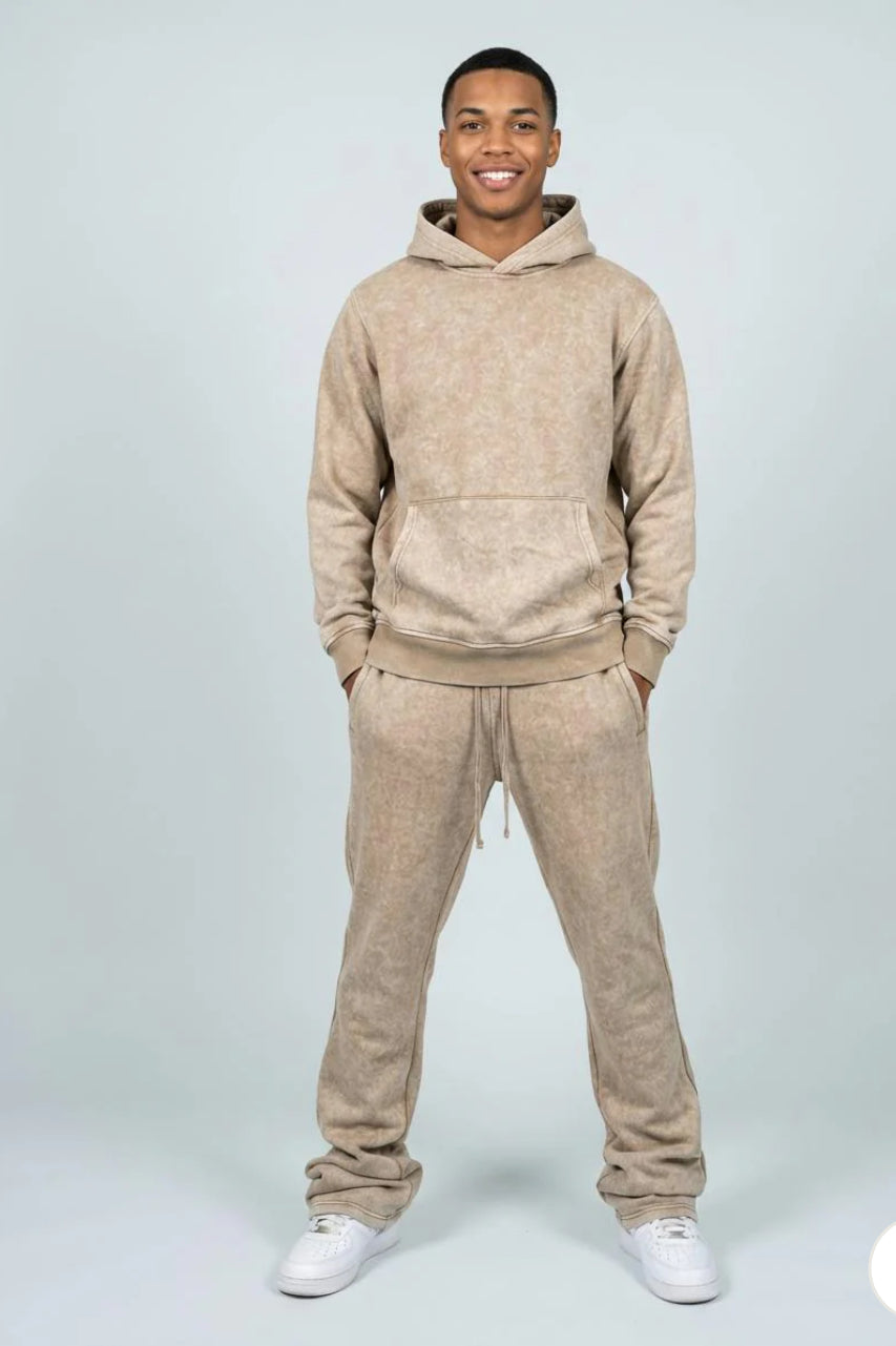 Lay Low Acid Wash Hoodie