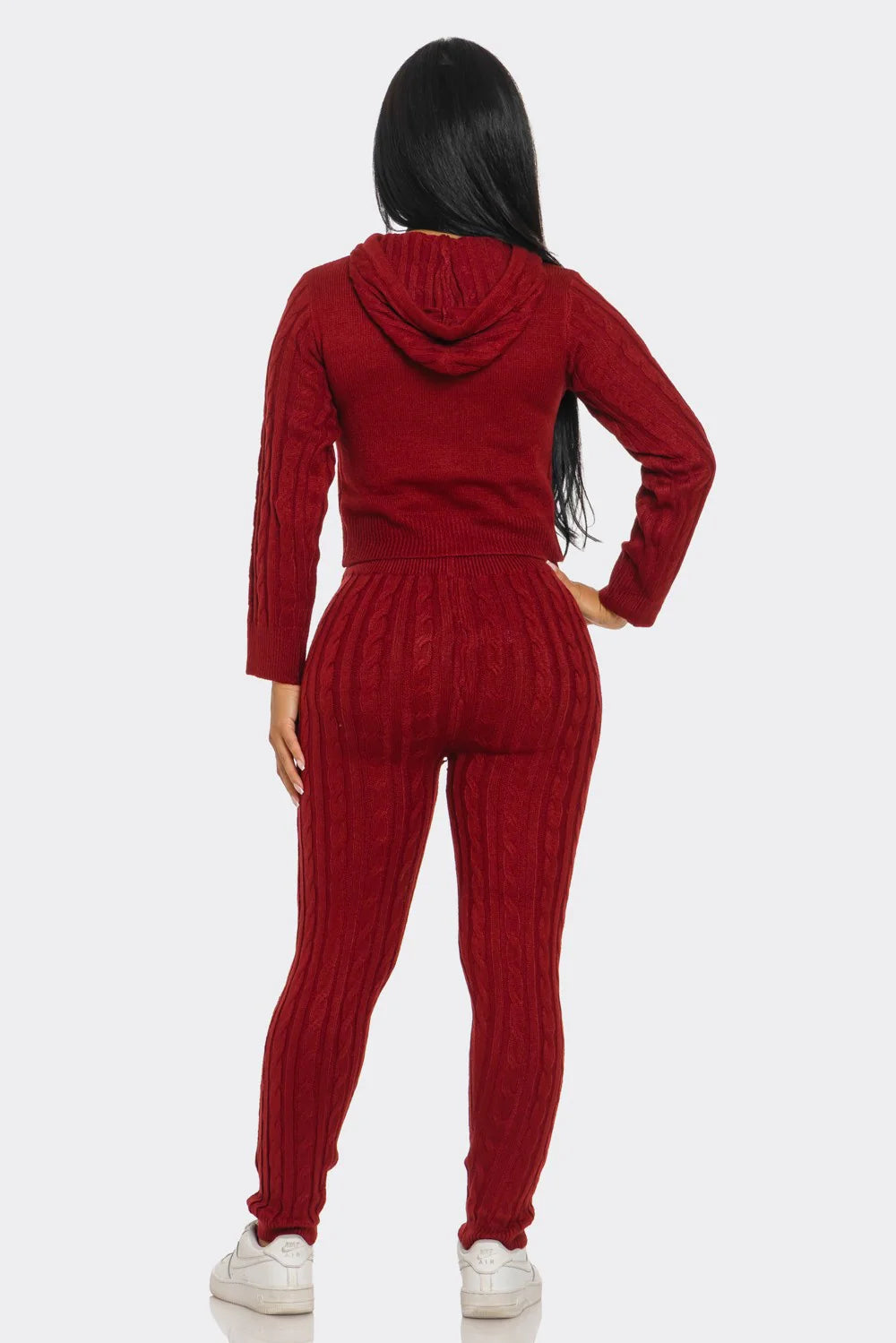 Vanessa Knit Hoodie Pants Set