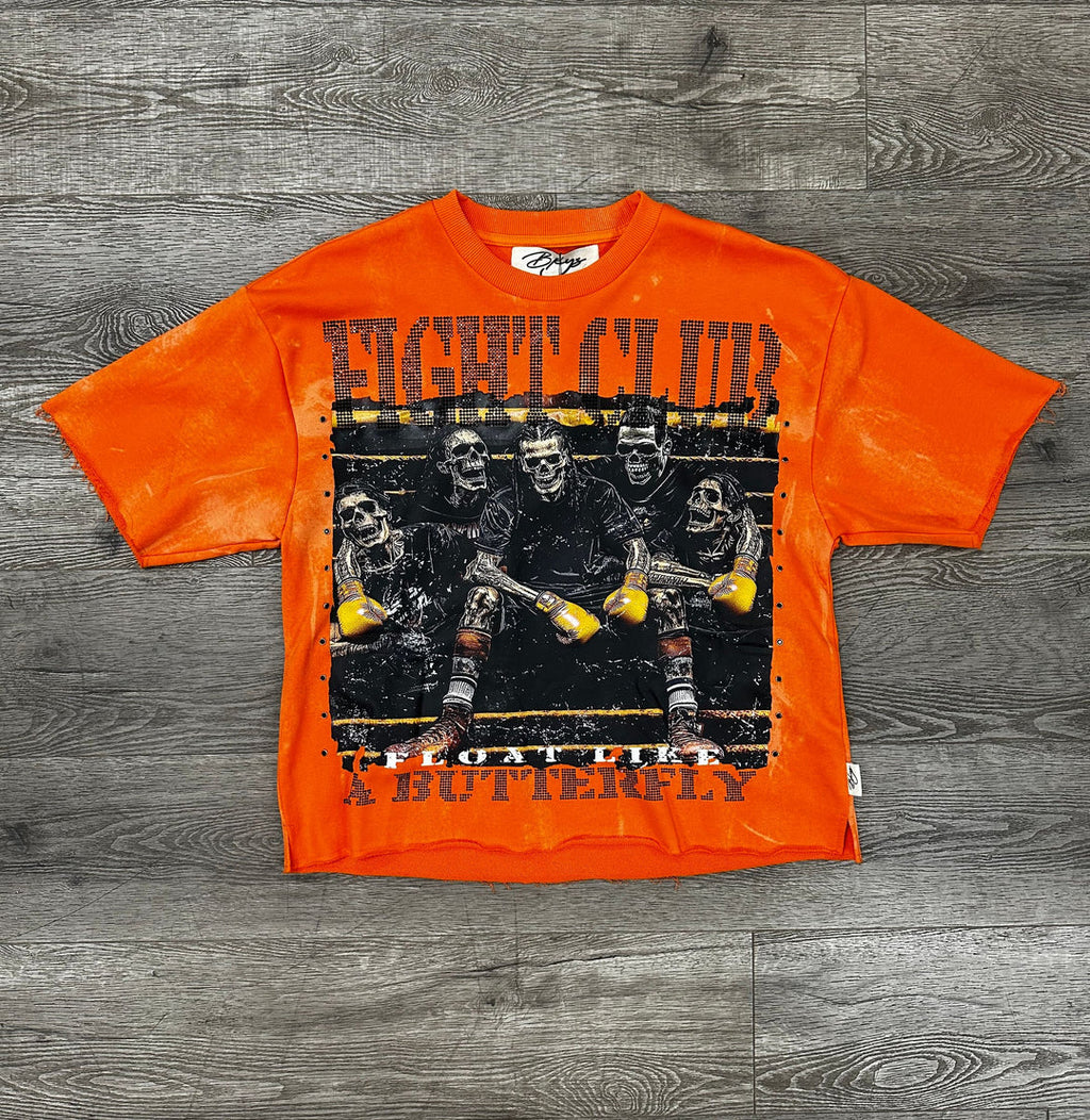 Fight Club Graphic Cropped Tee