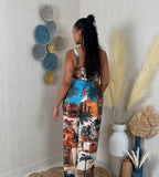 Hidden Island Printed Jumpsuit