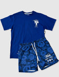 Botanical Printed Shorts Set