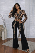 Purrfect Cheetah Cropped Blazer