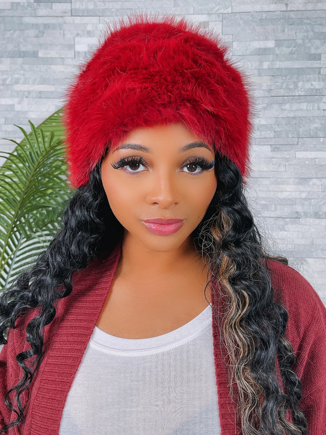 Winter Queen Faux Fur Hat