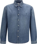 Saint Laurent Blue Denim Shirt