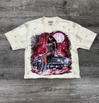 Delusion Graphic Cropped Tee
